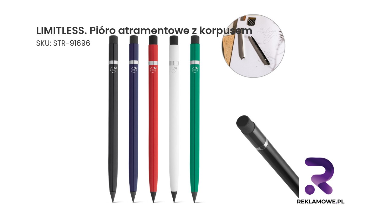 Limitless pióro atramentowe z eleganckim korpusem