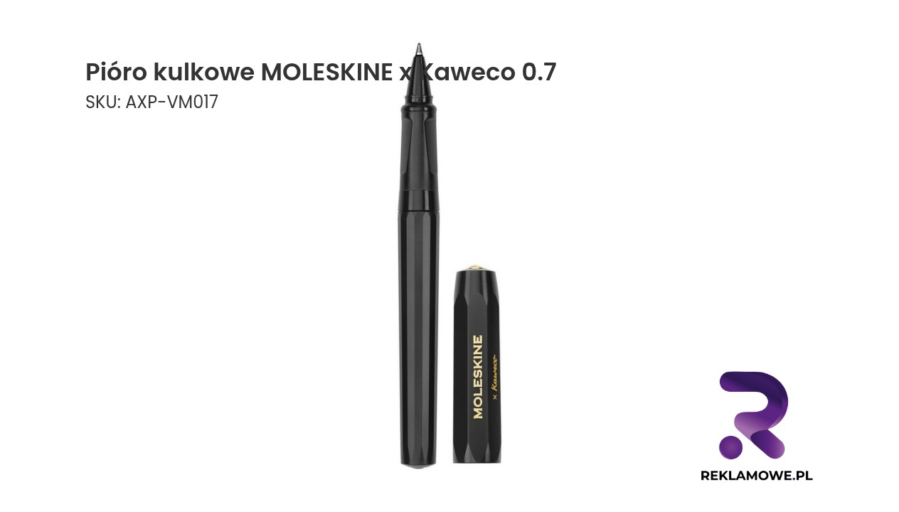 Pióro kulkowe MOLESKINE współpracujące z Kaweco 0.7