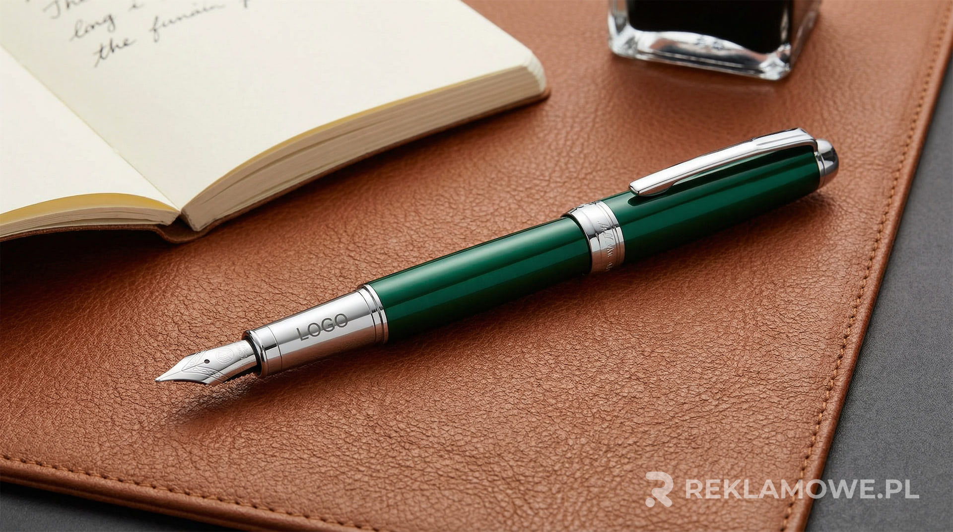 Pióra reklamowe używane w kampanii marketingowej