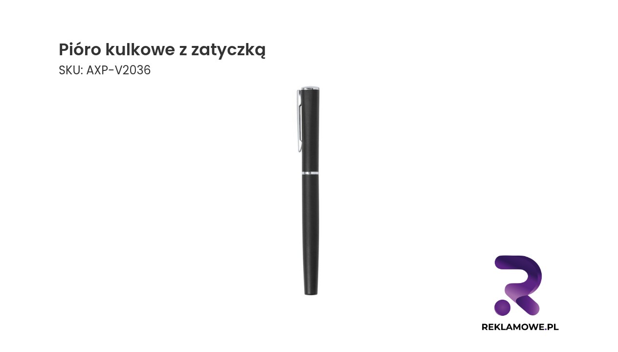 Pióro kulkowe z zatyczką