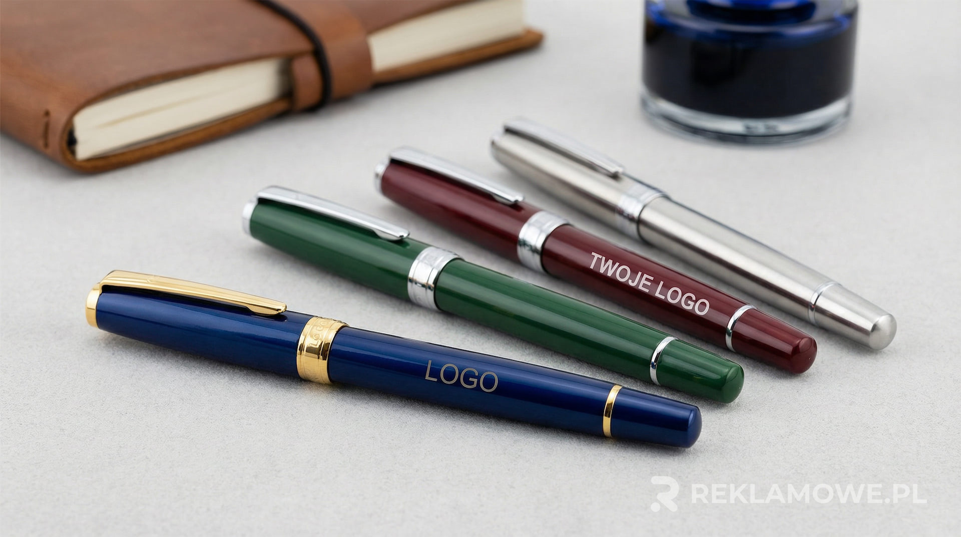 Kreatywnie zaprojektowane pióra reklamowe