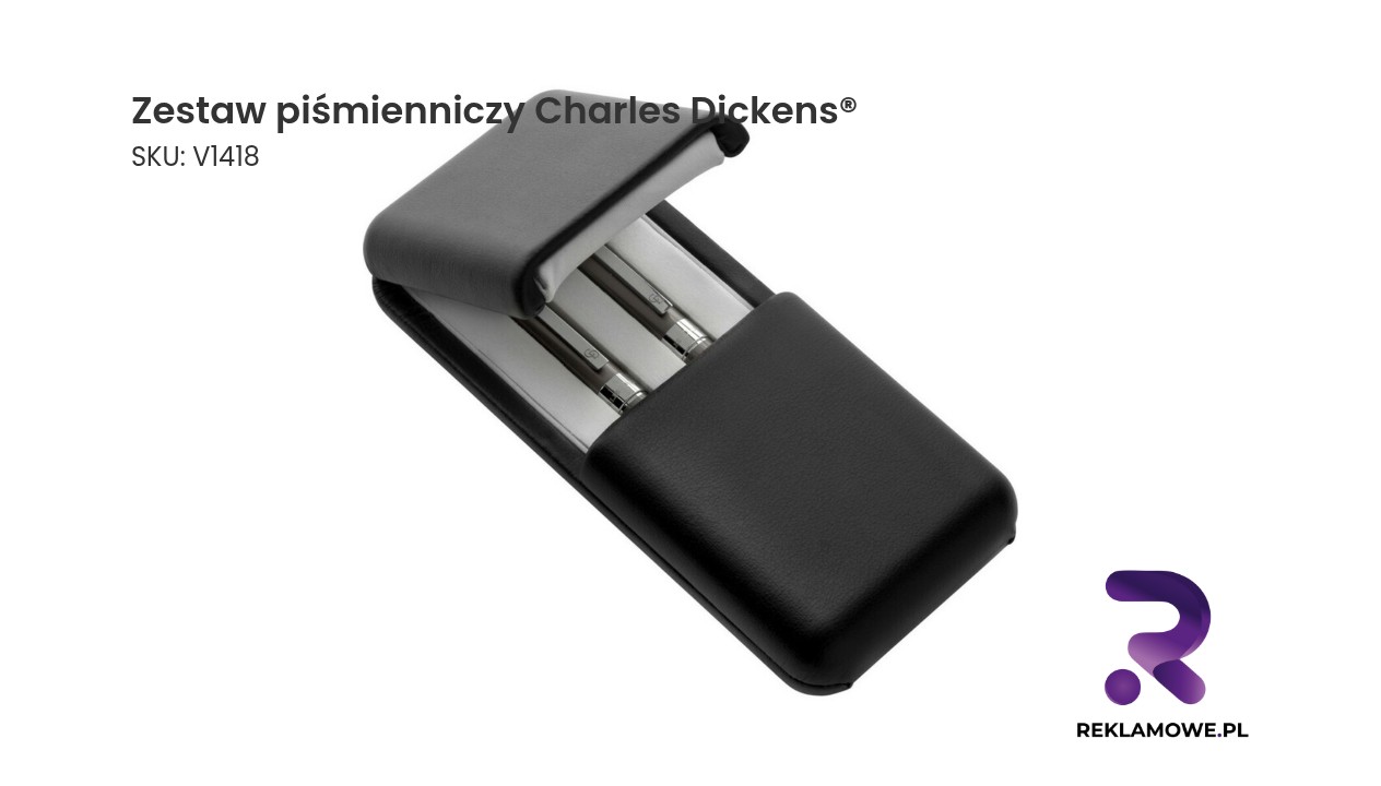Elegancki zestaw piśmienniczy Charles Dickens