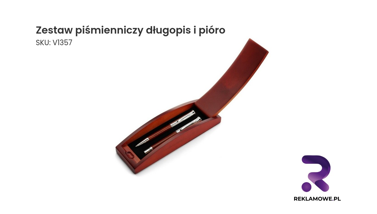 zestaw pismienniczy dlugopis i pioro 4